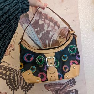 Taking offers Vintage shoulder purse Y2K multicolored